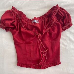 Urban outfitters peasant top